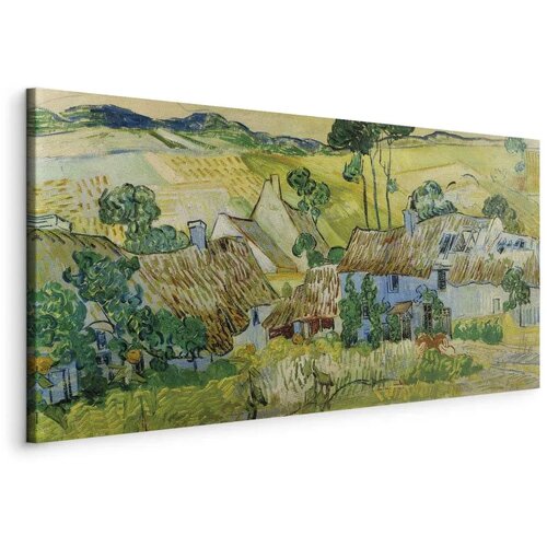  Slika - Vincent Van Gogh &ndash; Farms near Auvers 60x30 Standard Cijene
