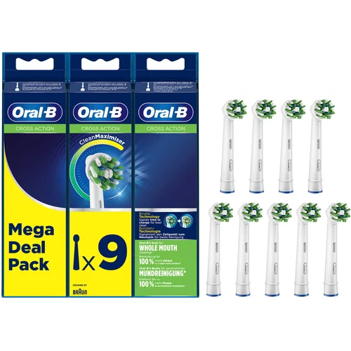 Oral-b Crossaction 3+3+3 Pack FFS