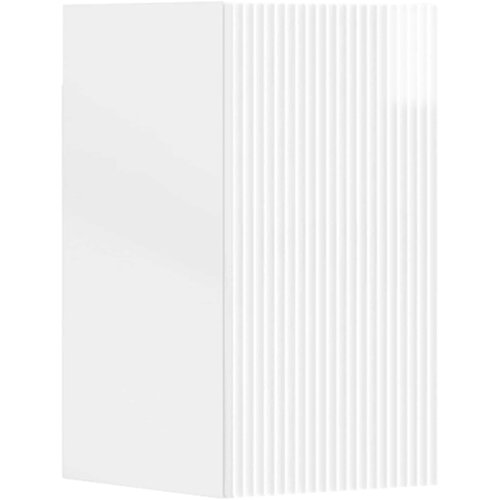  Set namje&amp;scaron;taja za kupaonicu 3 kom. Bijela visokog sjaja 33 x 34,5 x 160 cm Slike