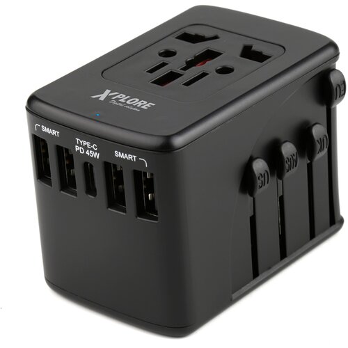 Xplore POTOVALNI ADAPTER XP1104 POLNILEC, ADAPTER, PD 45W, (688754) Cene