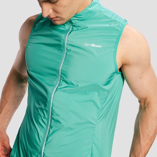 GymBeam mu&amp;scaron;ki prsluk za trčanje pulse x green Slike