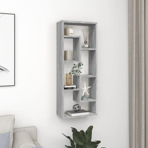 VidaXL zidna polica boja hrasta sonome 36x16x90 cm konstruirano drvo Slike