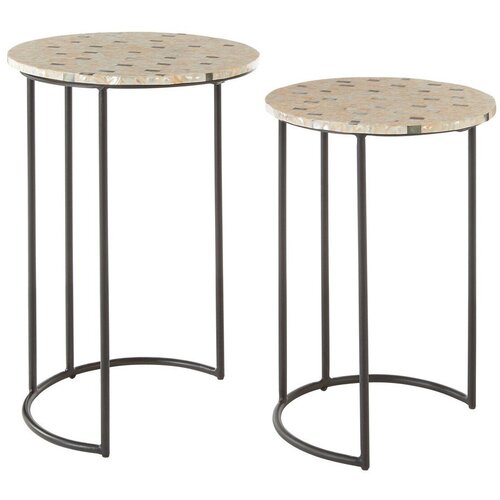 Premier Housewares Okrugli pomoćni stolići u setu 2 kom &oslash; 38 cm Halle &ndash; Cijene
