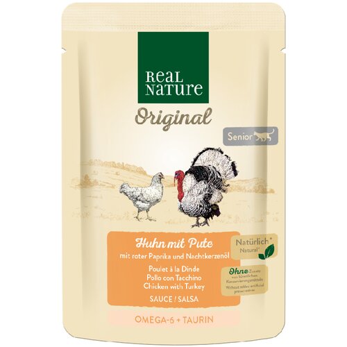Real Nature Cat Senior piletina i perad u umaku 85 g Cijene