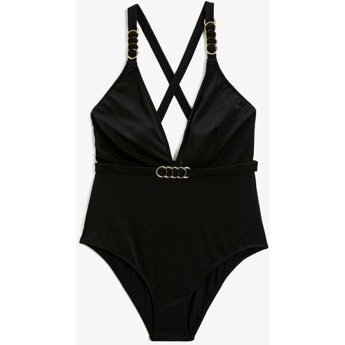Koton swimsuit - black - plain Slike