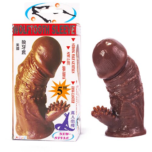  crna kraća silikonska navlaka za penis D00793 Cene