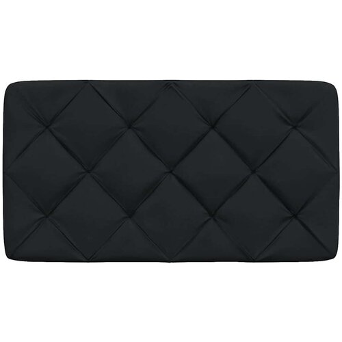 VidaXL jastuk za uzglavlje crni 90 cm od tkanine Slike
