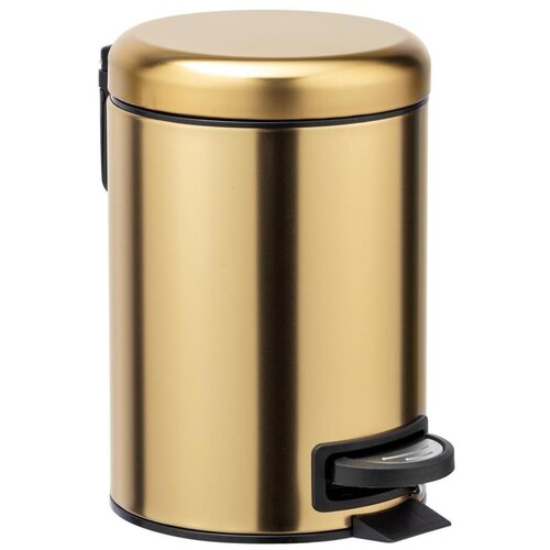 Wenko 24009800 - Kanta za smeće LEMAN 17x25 cm inox/zlatna/crna Cene