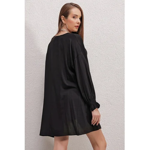 Mt Clothes Kimono - Black Crna