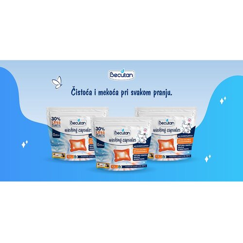 Becutan deterdžent za rublje u kapsulama, 3 &times; 12 kom XXL Cijene