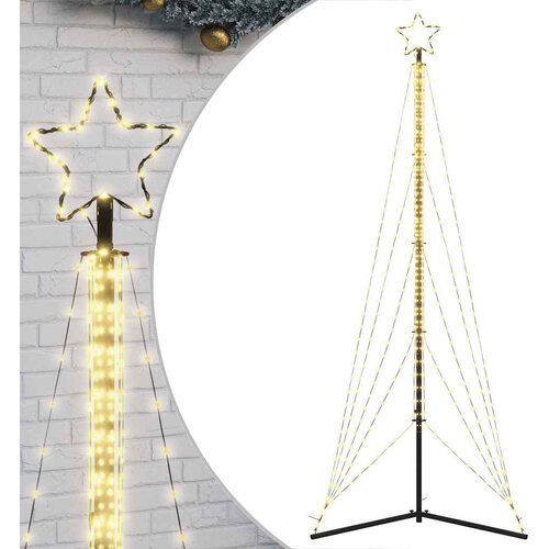 vidaXL led božično drevo 525 led toplo bela 302 cm, (22156978) Cene