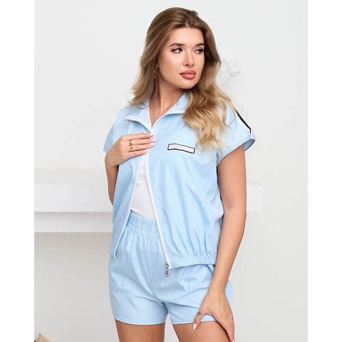 Resti Women&amp;#039;s blue sports zip-up sweat suit - Clothing Slike