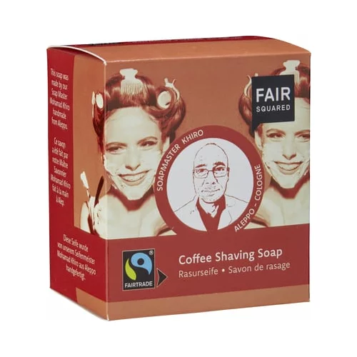 FAIR Squared Shaving Soap Coffee - 160 g