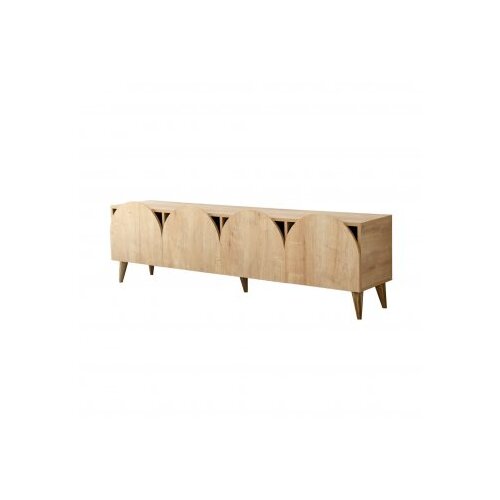 Hanah home tv polica mesta oak v2 Slike