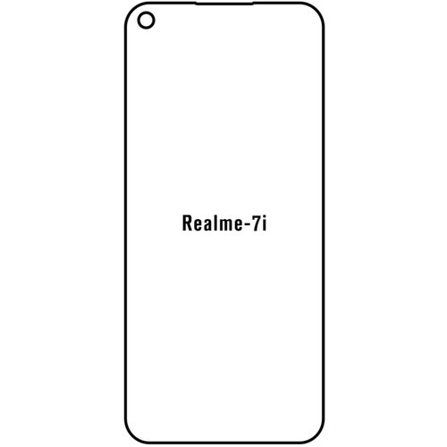 Realme 7i hydrogel za&amp;scaron;titna folija Slike