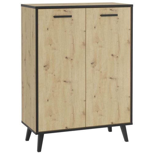FMD Omarica za čevlje s 5 predelki 68,5x33x93,5 cm artisan hrast, (21024955) Cene