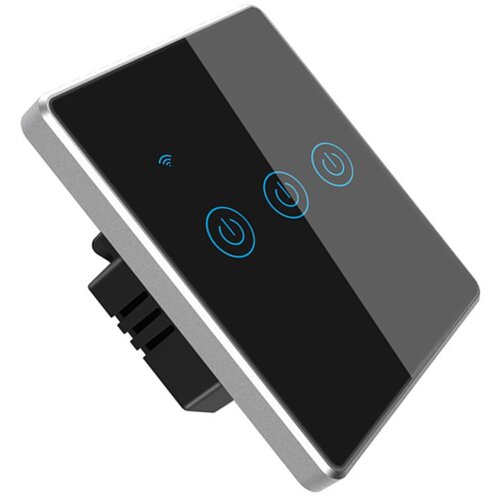 INF Smart stikalo DS-1041WN &amp;ndash; 86-tip kovinski okvir, WiFi 2.4G, (5000506099) Slike