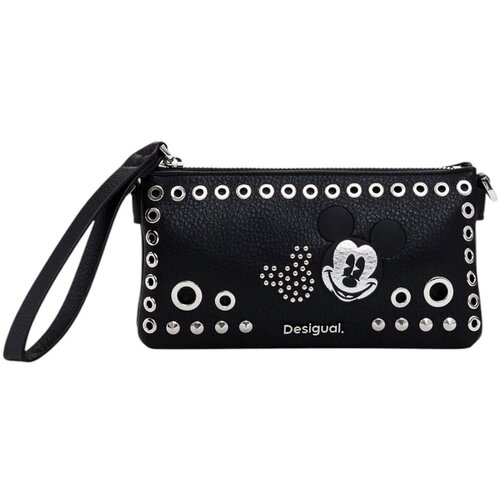 Desigual Denarnice MONE_MICKEY ROCK DORTMUND BABY 25SAYP08 Črna Cene