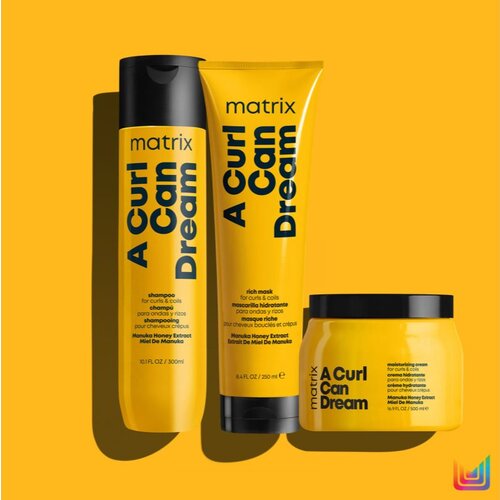 Matrix A Curl Can Dream intenzivna vlažilna maska za valovite in kodraste lase 250 ml Slike