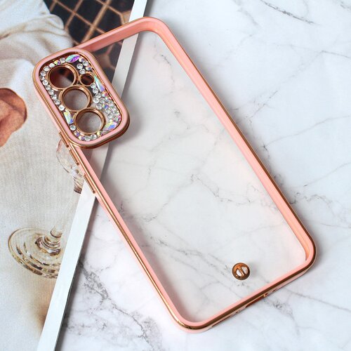 Torbica cirkon camera za samsung A346B galaxy A34 5G roze Slike