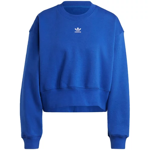 Adidas Sweater majica kraljevsko plava / bijela
