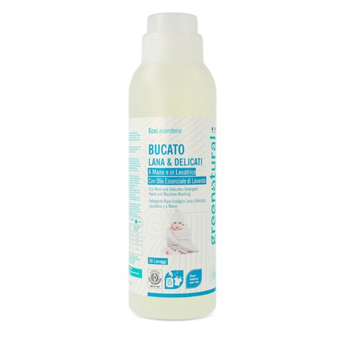 Greenatural Ekolo&amp;scaron;ki gel za delikatno pranje ve&amp;scaron;a &amp;quot;Vuna i deca&amp;quot; ICEA certified 1000 ml Slike