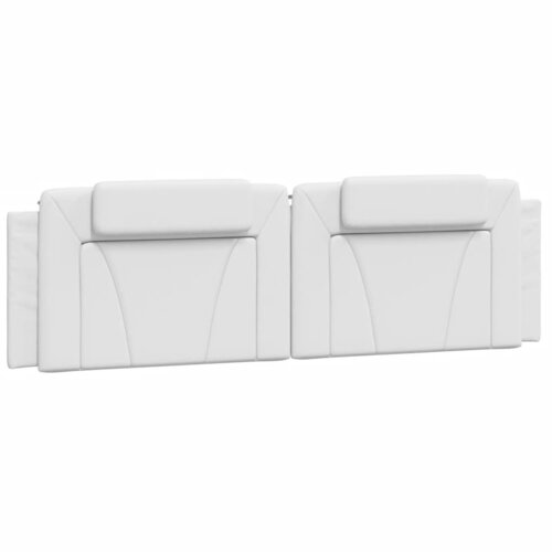 vidaXL Vzglavna stranica bela 183 cm umetno usnje, (21216233) Cene