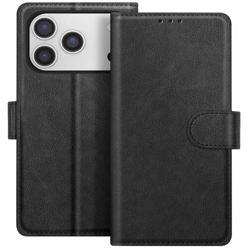 AVIZAR Denarnica za iPhone 17 Pro Max Chesterfield s funkcijo stojala, Črna, (5000189632) Cene