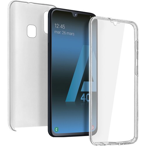 AVIZAR Popolna za&scaron;cita: mehka sprednja lupina in trda zadnja stran - prozorna str. Samsung Galaxy A40, (20600303) Cene