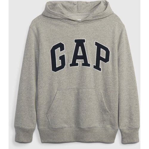 GAP Grey boys' sweatshirt campus logo Cene