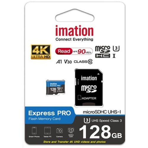  IMATION microSD 128GB U1 Class10 + adapter Cijene