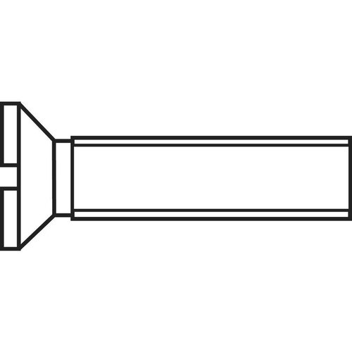 Toolcraft M3*30 D963-4.8:A2K 194797 upušteni vijci M3 30 mm utor DIN 963 čelik pocinčani 100 St. Cene