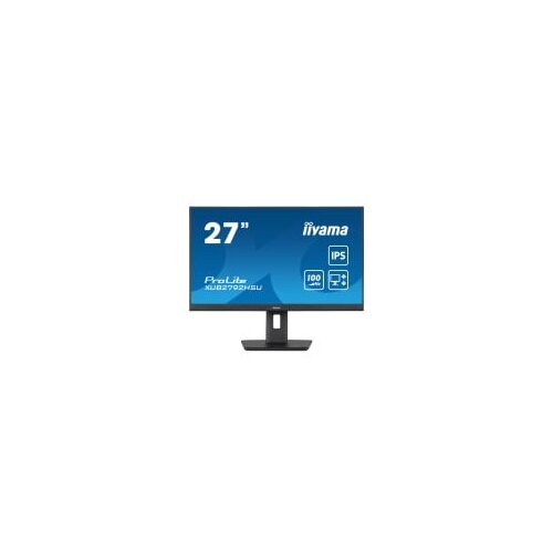 Iiyama Monitor LED XUB2792HSU-B6 27&amp;quot; IPS Slim-line 1920 x 1080 @100Hz 250 cd/m&amp;sup2; 1300:1 0.4ms HDMI DP 4x USB 3.2 HDCP height, swivel, tilt, pivot (rotation both sides) 3y - XUB2792HSU-B6 Slike