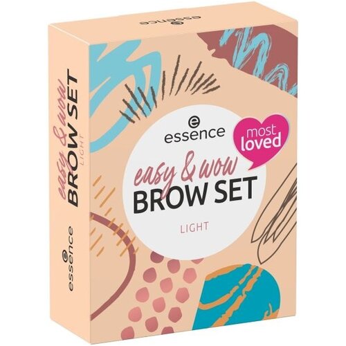 Essence easy &amp;amp; WOW poklon set Medium (za obrve) nijansa Slike