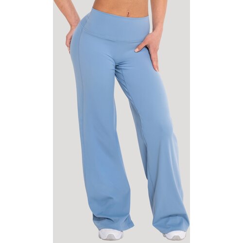 GymBeam Women&lsquo;s Flow Straight Pants Azure S Cijene