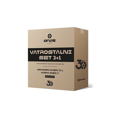  &Scaron;amotni set (3kg bra&scaron;no+1L staklena voda) ORVIS Cijene
