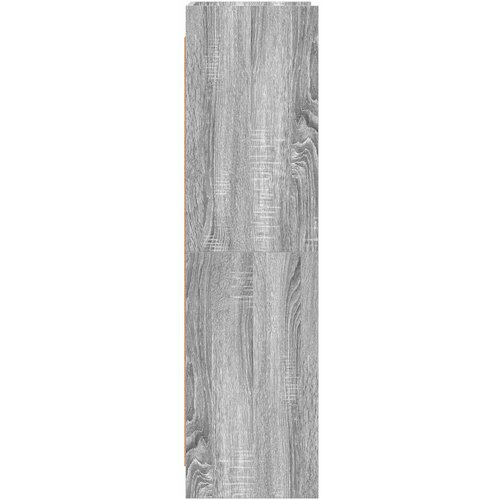 Police za knjige Siva Sonoma 59 x 30 x 111 cm Konstruirano drvo Slike