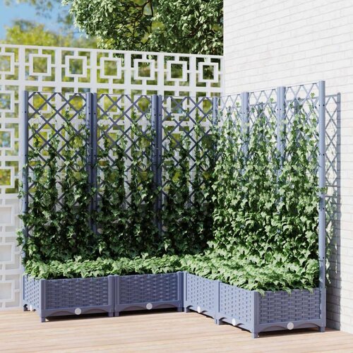  Sadilica s rešetkom tamnosiva 120 x 120 x 121 5 cm pp Cijene