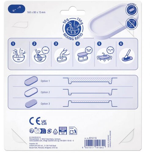  KALUP ZA MODELIRANJE OVAL FIMO CASTING POWDER STAEDTLER 8742 55 BLISTER Slike