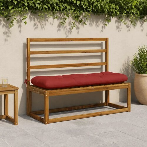  Jastučići za klupe VIANEN 2 kom. 100% poliester Crvena - Crvena 130 x 40 x 12 cm Cene