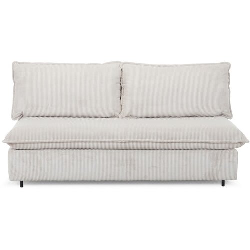 Bobochic Paris Bež sklopiva sofa od samta 184 cm Isadora – Cijene