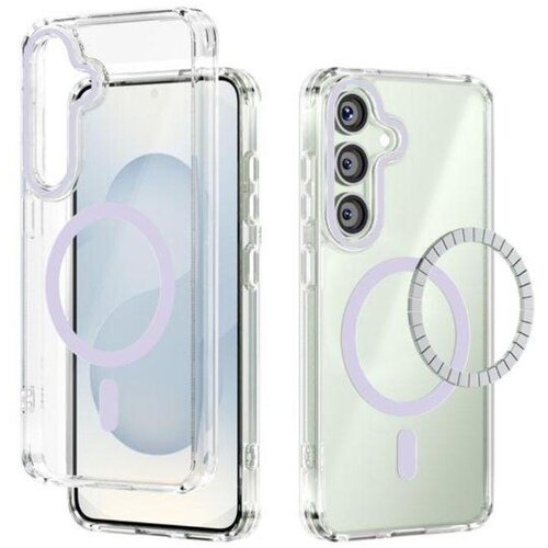 Chameleon Gumiran magnetni ovitek (TPU Magnetic) za Samsung Galaxy S26+, vijoličen Slike