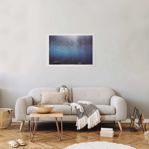  Plakat - Fish in the Depths 30x21 Bez okvira s margom Cene