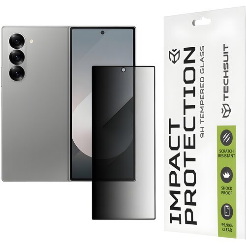 Techsuit zaščitno celoplošno steklo 111D za Samsung Galaxy Z Fold 6 - Črna Cene