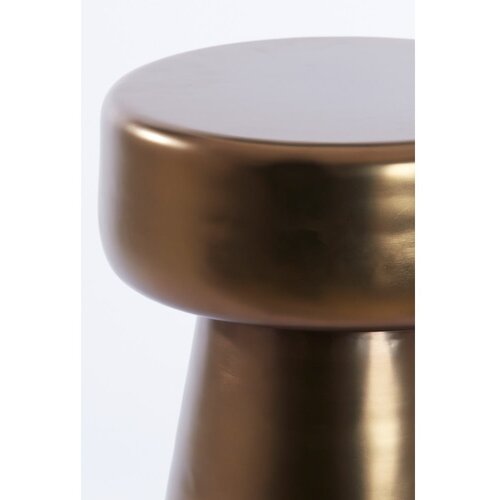 Light &amp;amp; Living Metalni okrugao pomoćni stol &amp;oslash; 29 cm Dakwa &amp;ndash; Slike