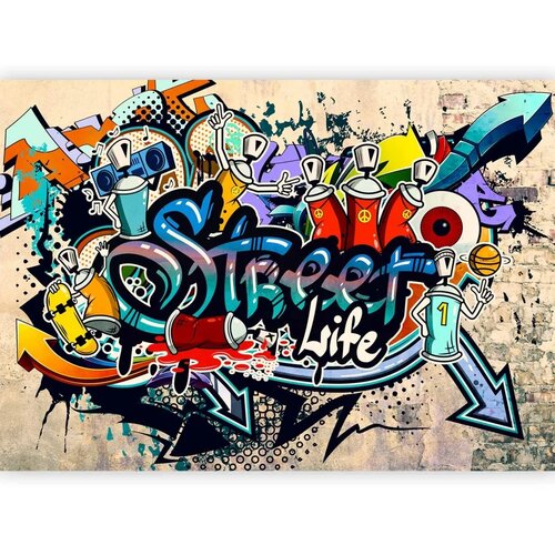 Foto tapeta - Street Life 350x256 Standard Slike