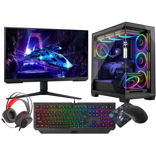 VIST Stellar Ryzen 7 8700F RTX 5060 32GB SSD 1TB WIFI LCD 24 180Hz W11, (5000009582) Cene