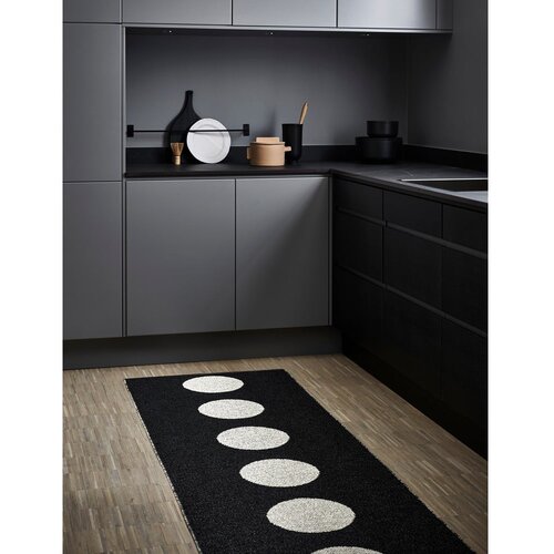 Pappelina Črno-bela notranja in zunanja preproga 70x90 cm Vera Black &amp;ndash; Slike