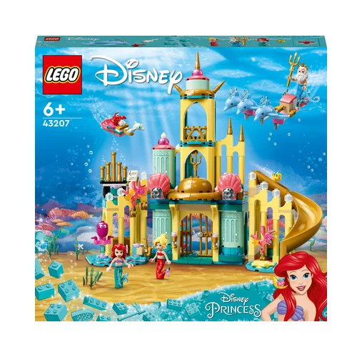 Lego disney Princess™ arielina podvodna palača (43207)