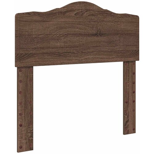  Krevet s od storage Smeđi hrast 70 x 190 cm Konstruirano drvo Slike